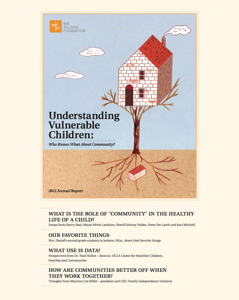 2012 Annual Report Understanding Vulnerable Children Who Knows What About Community 2012 Annual Report Understanding Vulnerable Children Who Knows What About Community