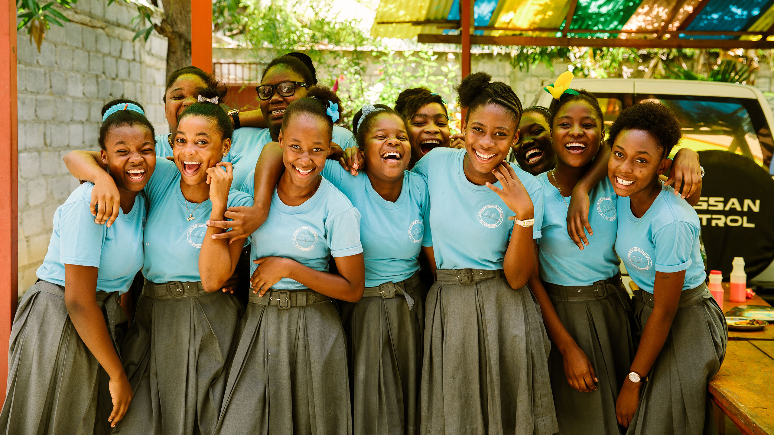 children in school